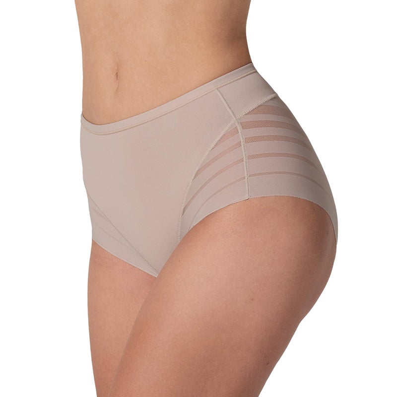 Leonisa Women's No Show Invisible Comfy Tummy Control Classic Panty,Nude,Medium - Image 1