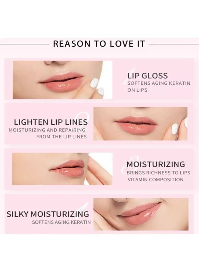 ESTELIN Sugar Lip Scrub and Lip mask & Lip Balm Peach 3 in 1 Lip Care Set - Image 5