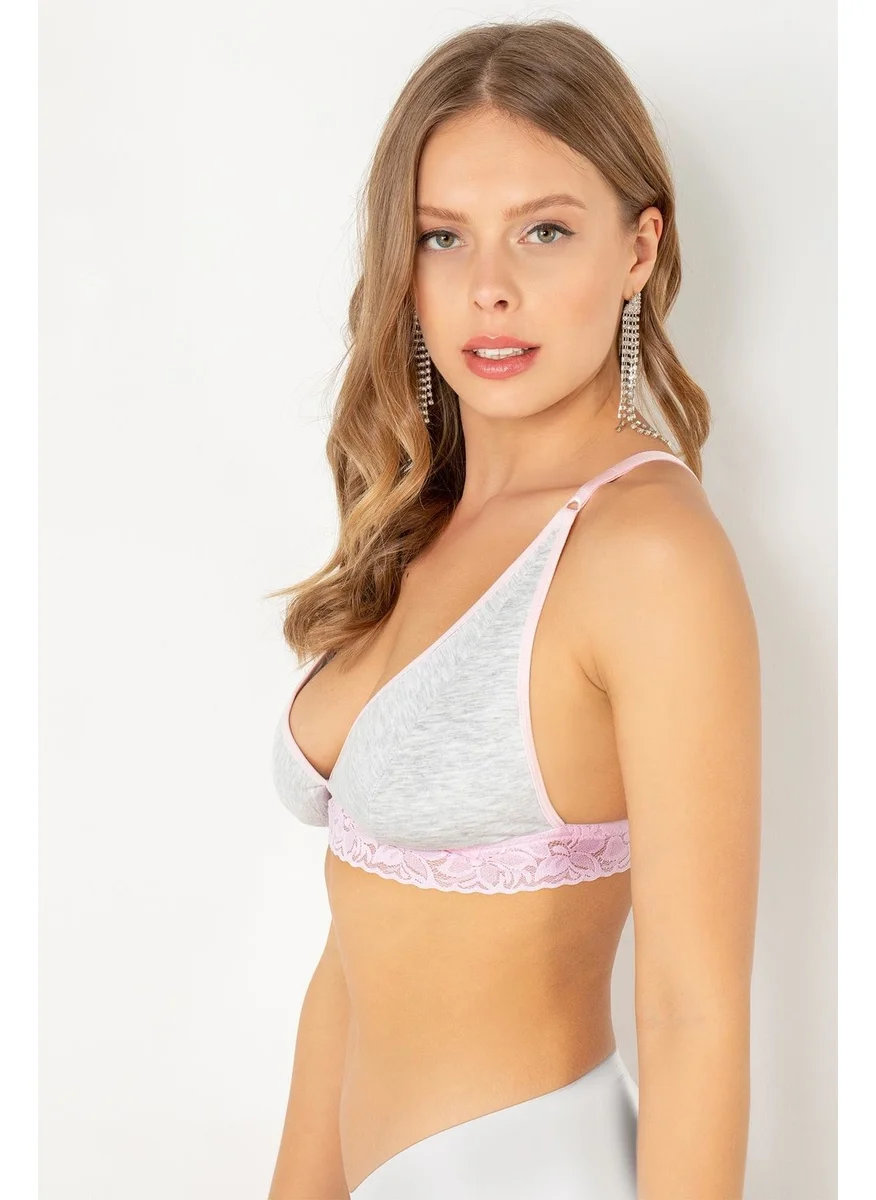 ميور Lacy Combed Cotton Bustier