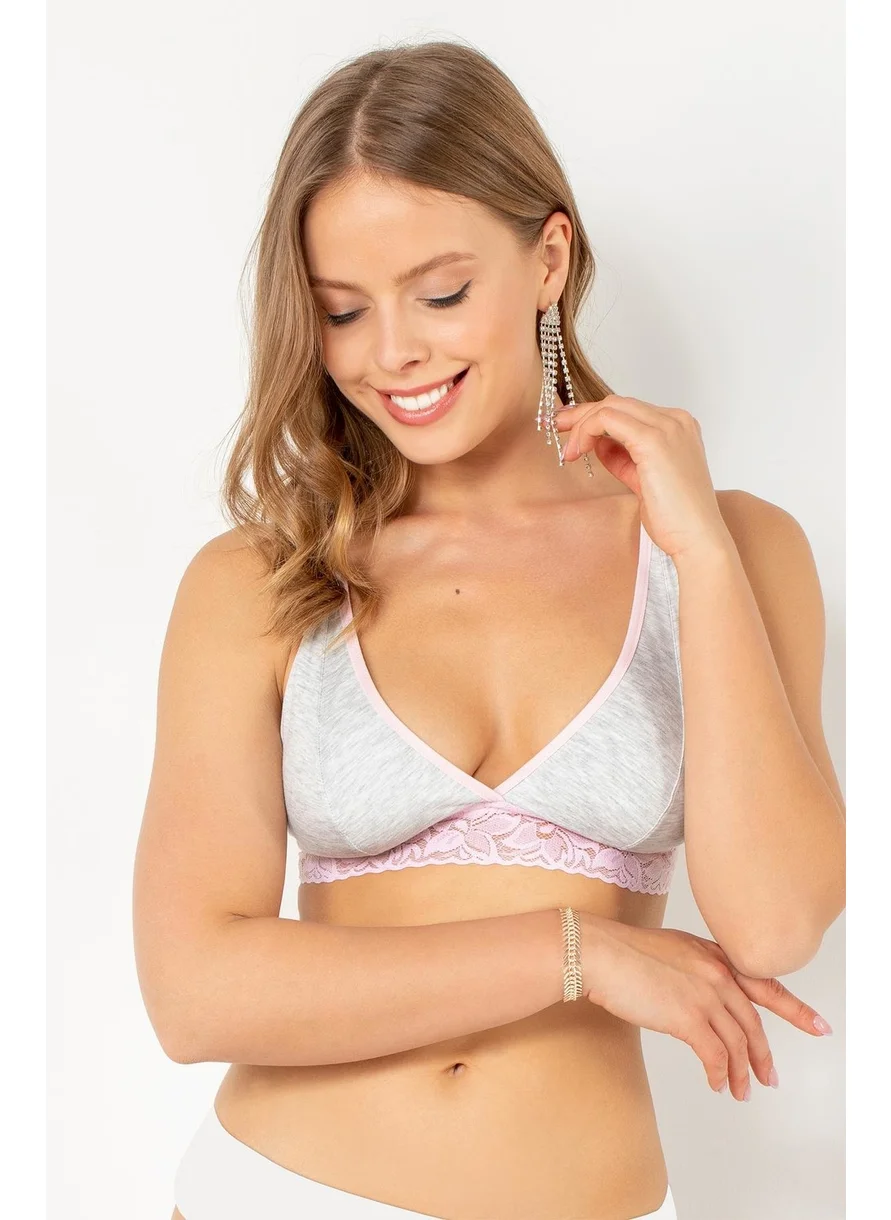ميور Lacy Combed Cotton Bustier