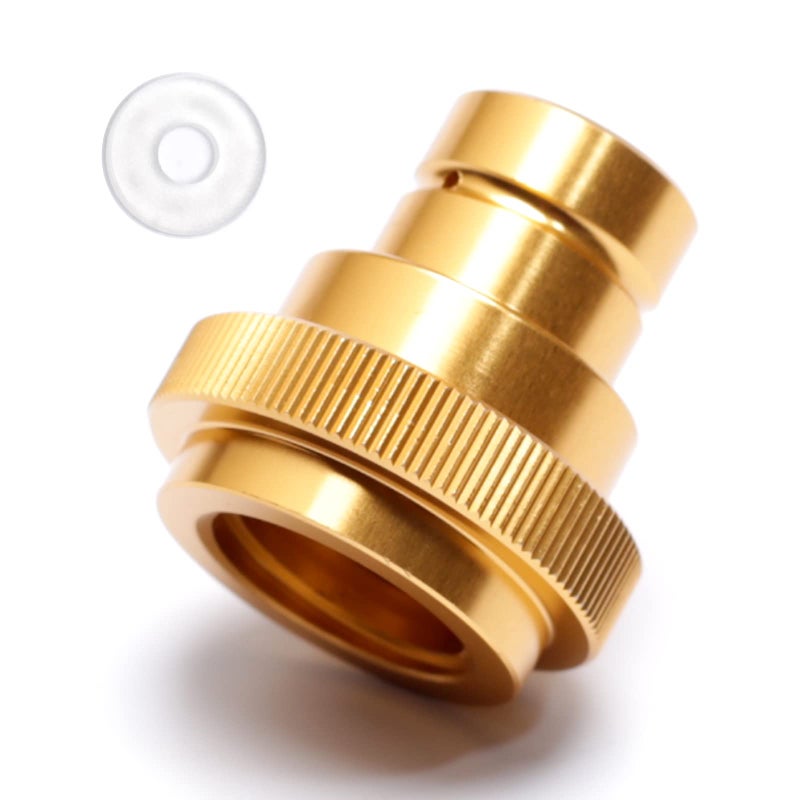 Lisnhlin Soda Quick CO2 Adapter for Soda Water Maker Compatible with DUOTerraArt Quick Adapter for Connecting Orginal Blue CO2 Cylinder with TR214 Male Thread CO2 Refill Adapter Accessories 
