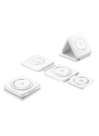Charging Station for Apple Multiple Devices - 3 in 1 Magnetic Foldable Wireless Charger Dock - Travel Charging Pad for iPhone 14 13 12 Pro Max Plus Watch & Airpods(White) - pzsku/Z29CE496836EEF2DCD858Z/45/_/1679561637/b6cca631-c9dd-4da4-94a3-3812b62af604