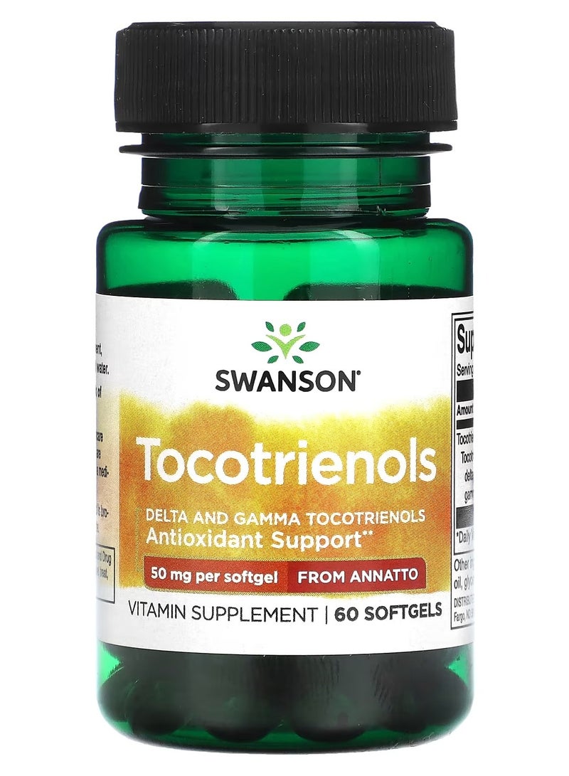 Swanson, Tocotrienols, 50 mg, 60 Softgels