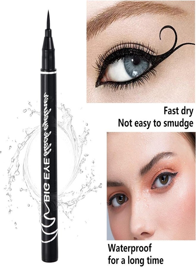 LARYNX Eyeliner Waterproof Black Liquid Pen, Waterproof smudge proof Long-lasting Eye Liner Pencil For Women (BLACK -1 PCS) - Image 5