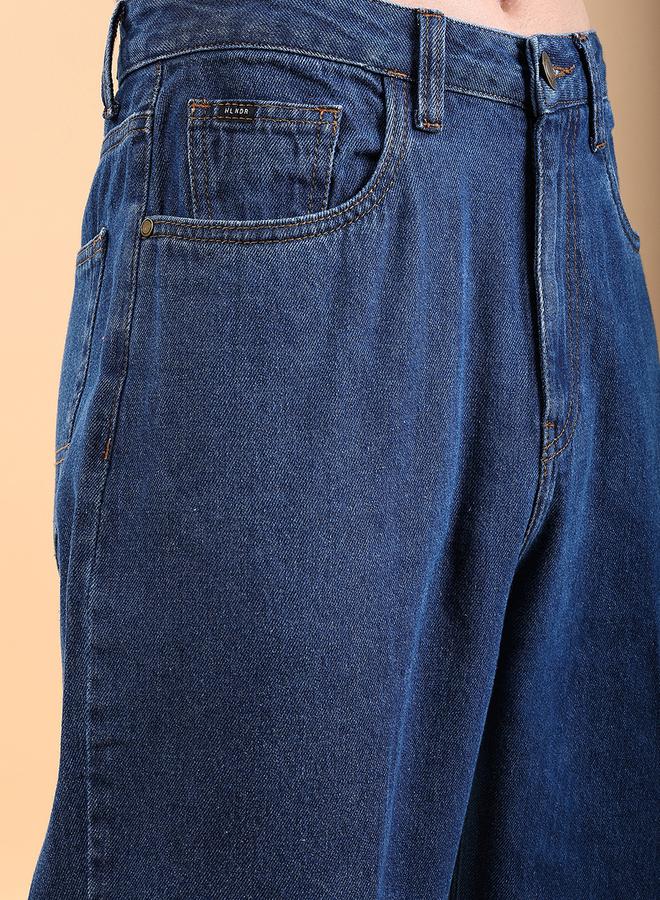 HIGHLANDER Mid-Rise Loose Fit Faded Baggy Jeans - Image 5