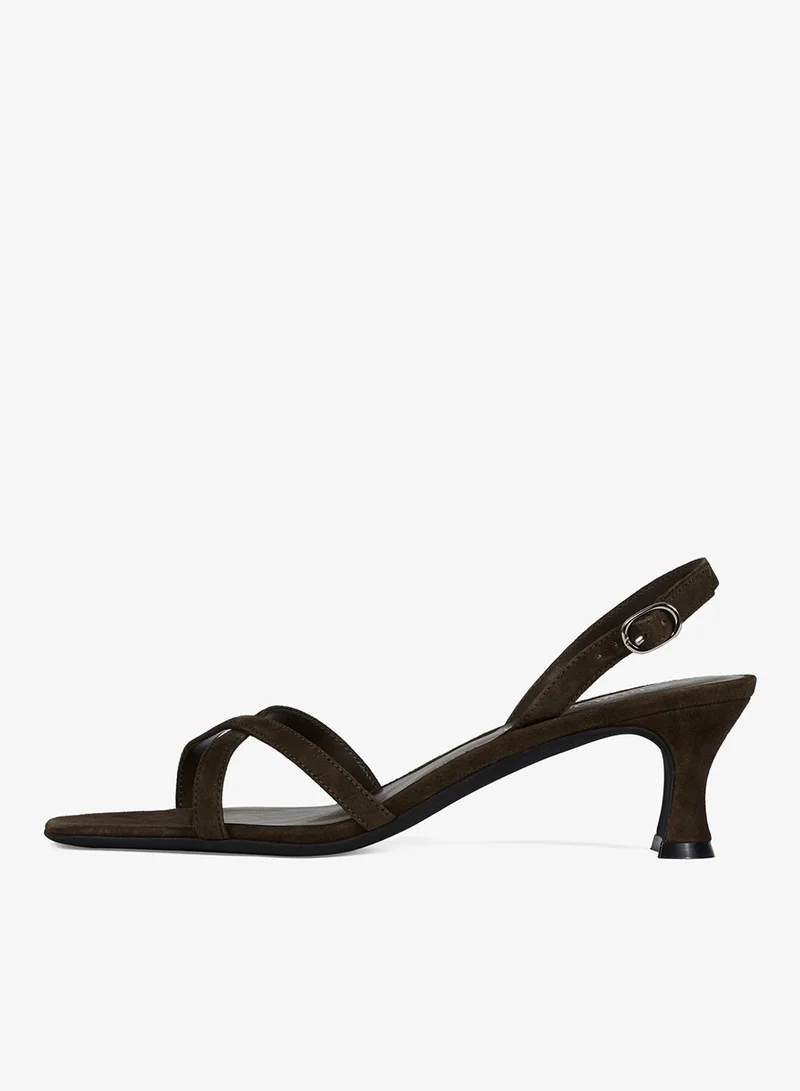 Jeffrey Campbell  Slingback Suede Sandal for Women | Best Price UAE