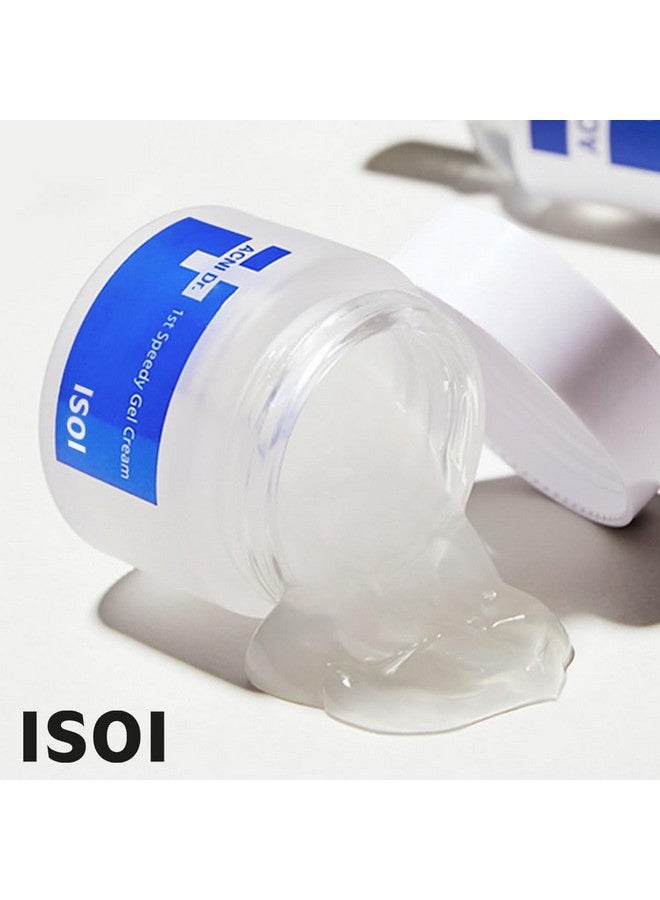ISOI Acni Dr. 1St Speedy Gel Cream 50Ml (1.69 Fl.Oz) Soothing And Moisturizing Gel Cream For Oily Skin Skin Cooling Gel For Redness Relief Korean Skin Care - Image 3