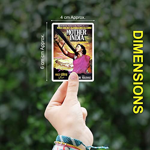 JUNKYARD Vintage Hindi Movie Laptop Stickers for Laptop journals Guitar waterbottles Mobile Phones (Pack of 75 Vinyl Stickers) - Image 5