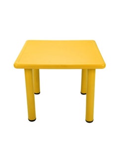 XIANGYU Daycare Center Yellow Square Kids Plastic Study Table  - Image 2