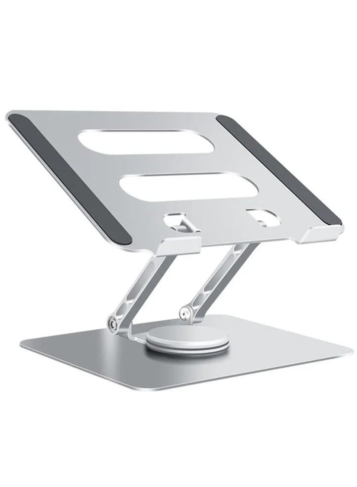 Bracket N03 Aluminum Alloy Mini Tablet Phone Stand Desktop 360° Rotating Folding Lifting Pad Spray Paint Heat Dissipation Base - Image 1