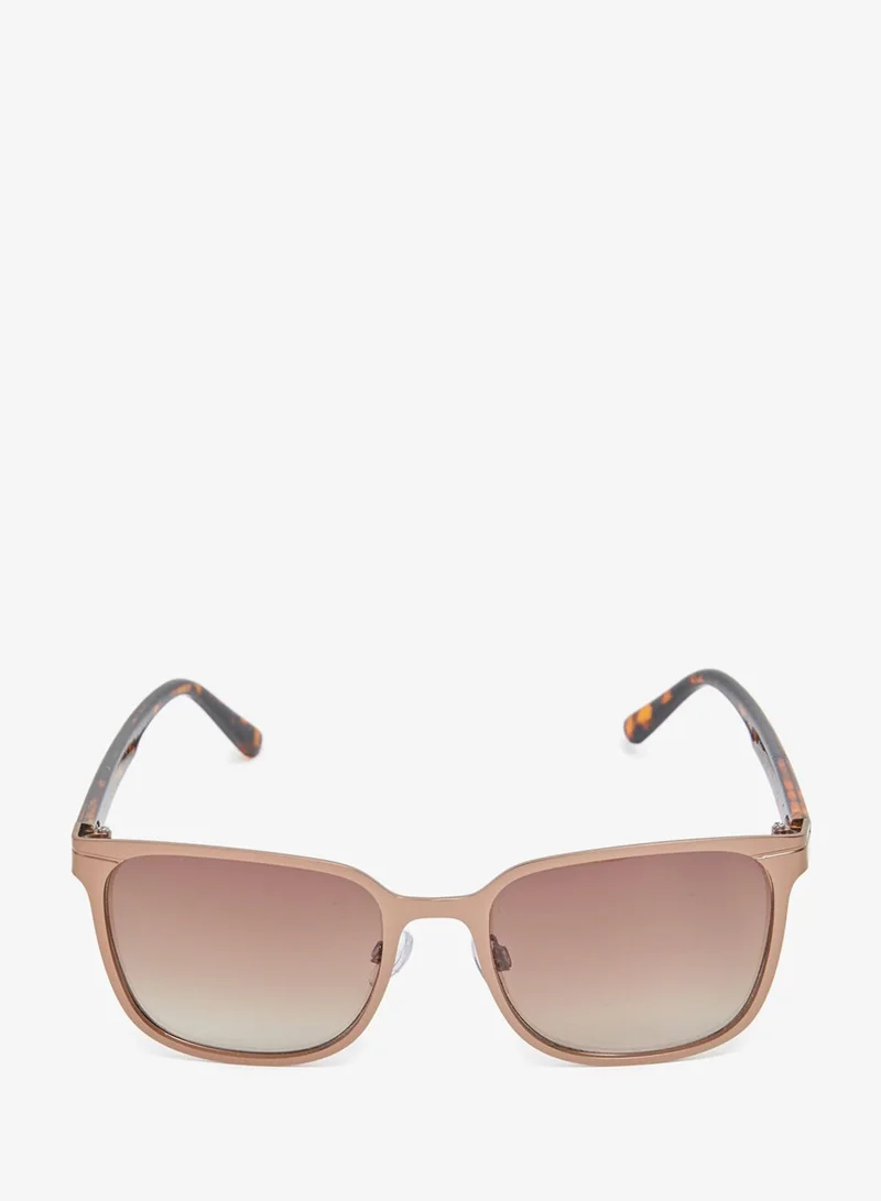 Redtag Men Brown Aviator Sunglasses