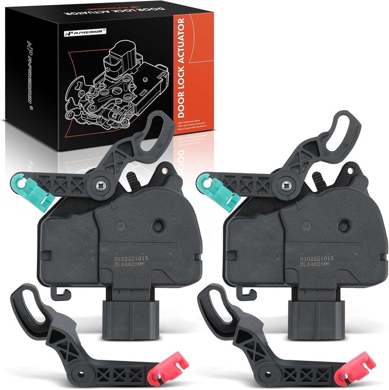A-Premium Sliding Door Lock Actuator Set for Chrysler Town & Country and Dodge Grand Caravan - Image 1