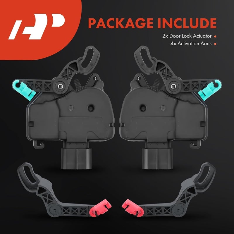 A-Premium Sliding Door Lock Actuator Set for Chrysler Town & Country and Dodge Grand Caravan - Image 4