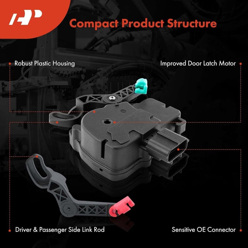A-Premium Sliding Door Lock Actuator Set for Chrysler Town & Country and Dodge Grand Caravan - Image 5