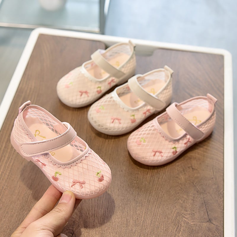 Mesh Sneakers Lightweight Flexible Sole Walking Shoes For Kids Indoor And Outdoor Activities - Image 2