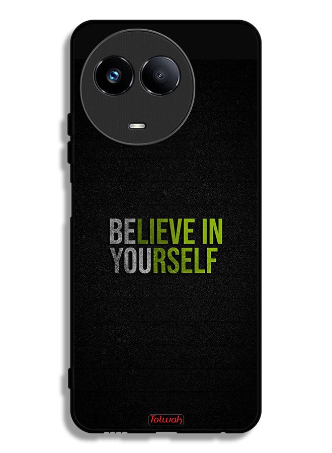 Tolwak Realme 11 5G Protective Case Cover Believe In Yourself - Image 1