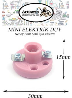 Artlantis Mini Lampholder 5 Pieces Experiment Sense Small Bulb Holder for Project Minionet Lampholder School Class Electrical Circuit Experiment Sense  - Image 5