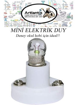 Artlantis Mini Lampholder 5 Pieces Experiment Sense Small Bulb Holder for Project Minionet Lampholder School Class Electrical Circuit Experiment Sense  - Image 2