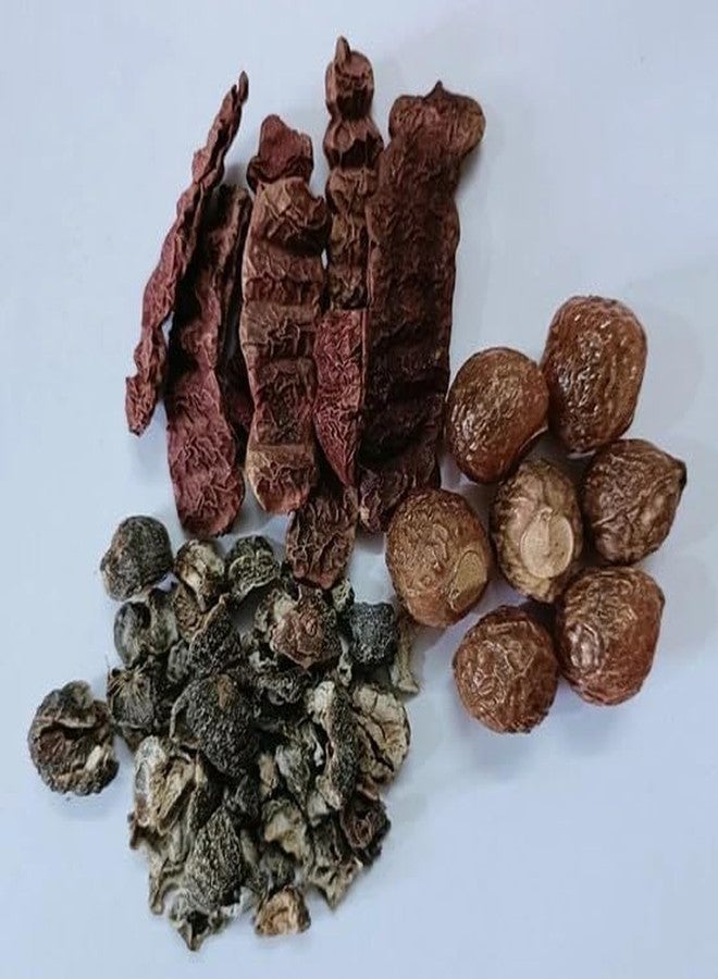 SKC CRAFTS أملا، ريثا، وشيكاكاي، عبوة خام مختلطة وزنها 300 غرام - Image 2
