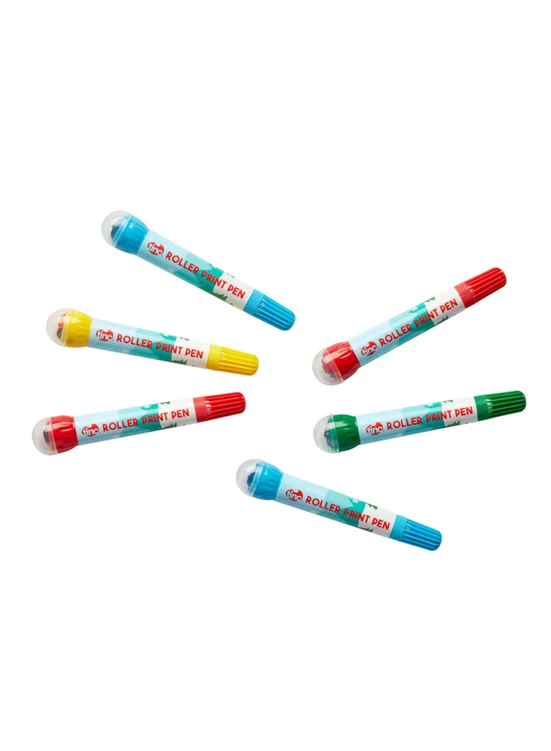 Tinc Christmas Roller Pens - Set of 6