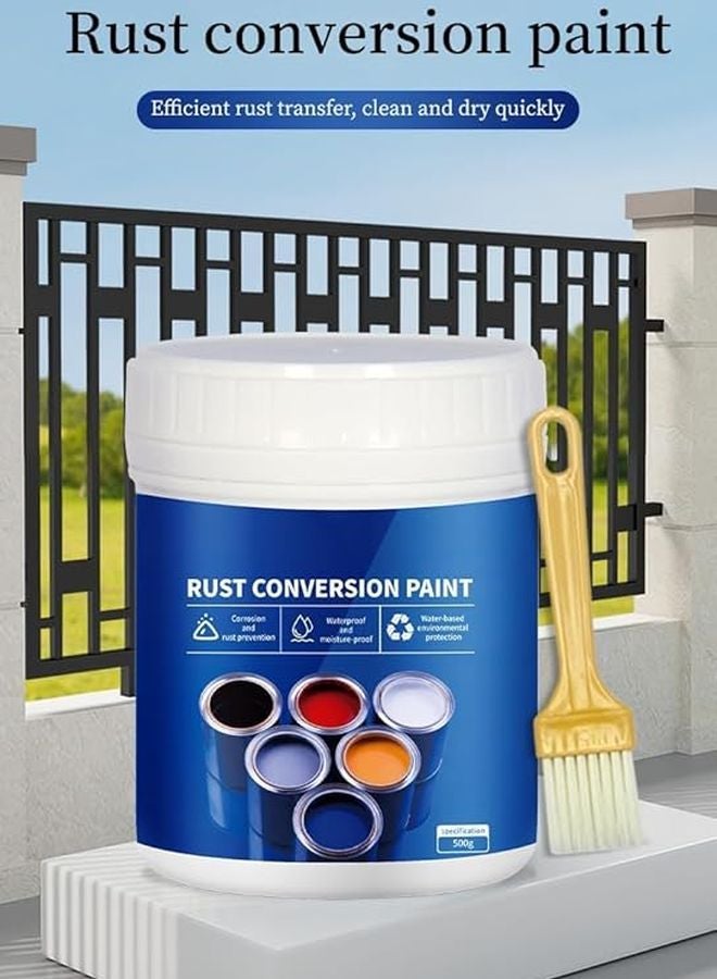 Green Rust Converter Paint Weatherproof Anti Rust Coating Water Based Metal Protection - Image 3