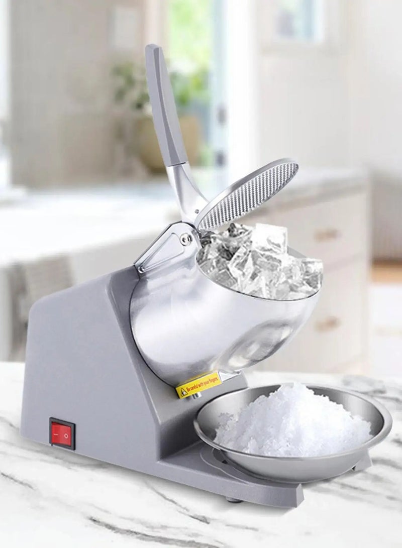 ET-LIFE Ice Shaved Machine, Food-Grade Stainless Steel, Commercial Ice Crusher, Electric Ice Crushers Machine, Safe Efficient, for Home Commercial - Image 1