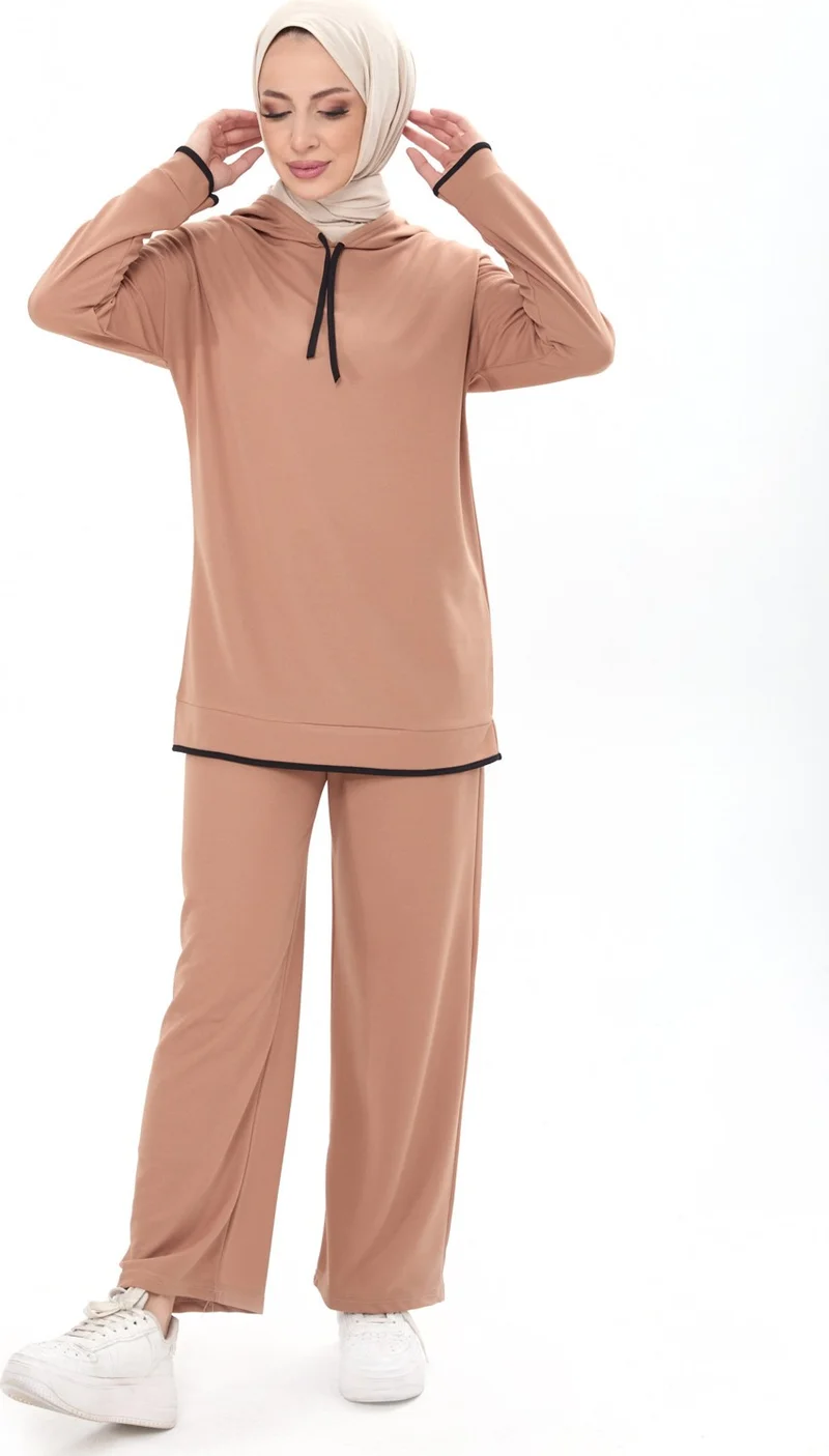 Tofisa 13098-VIZON Large Size Tunic Trousers