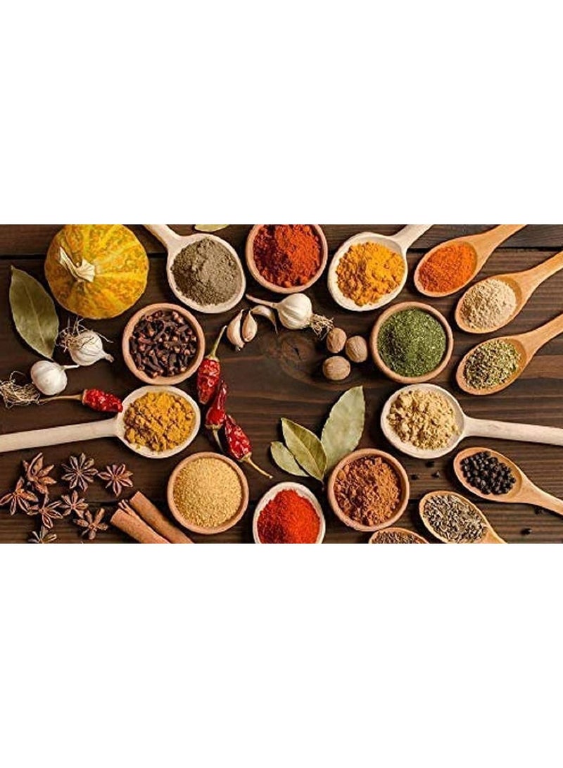 360° Rotating Kitchen Organizer Multi-Purpose Kitchen Storage Big Revolving Rotating Spice Rack for Kitchen Masala Rack Condiment Cabinet Spice Rack  - Image 5