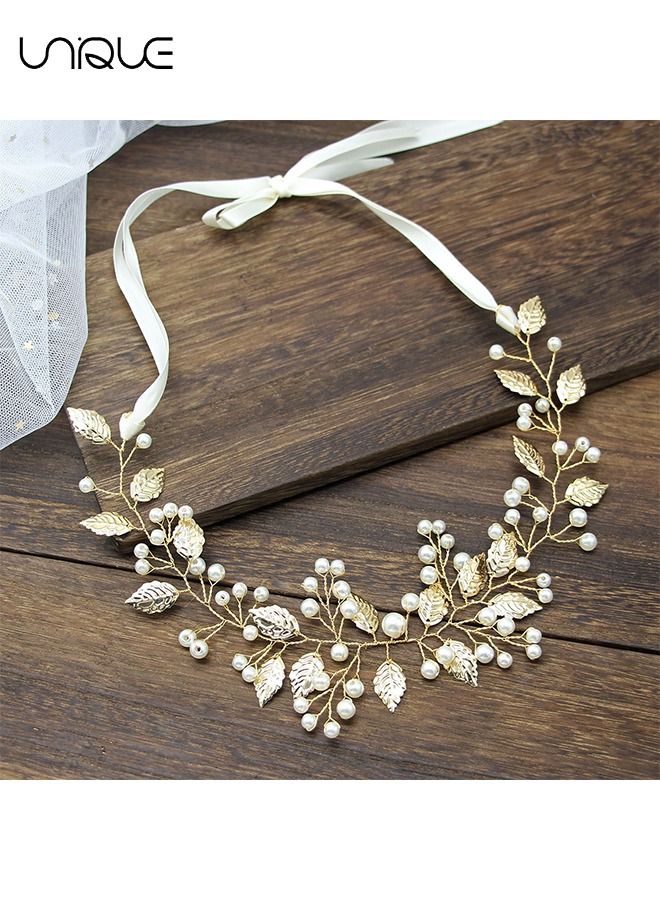 Unique Wedding Tiaras - Rhinestone Leaf Headbands - Prom Wedding Accessories - Hair Accessories for Bridesmaids and Flower Girls - Image 1