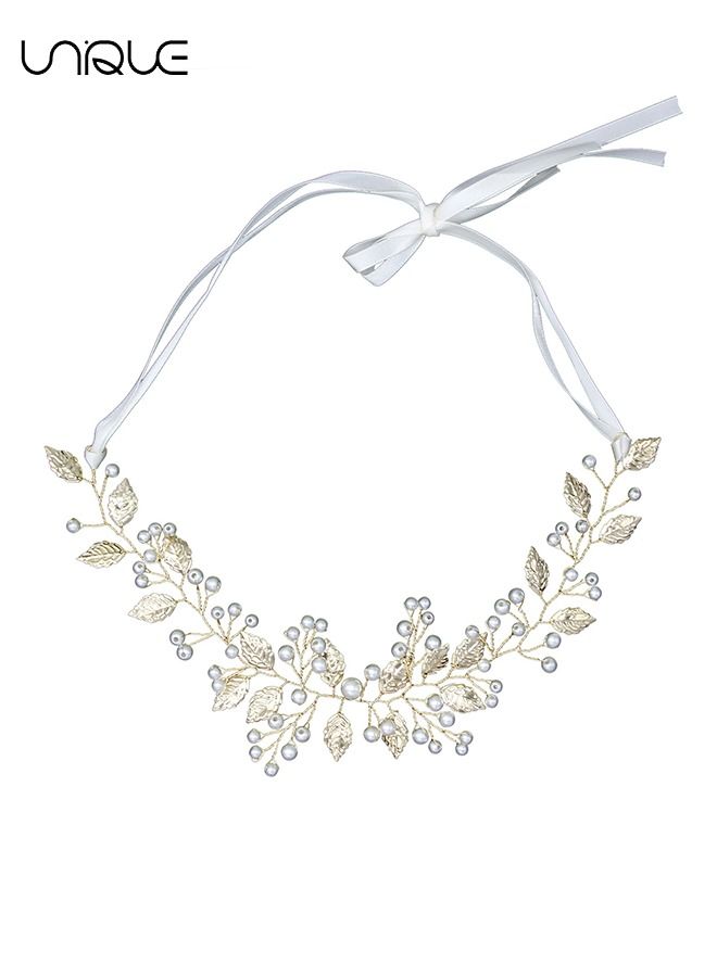 Unique Wedding Tiaras - Rhinestone Leaf Headbands - Prom Wedding Accessories - Hair Accessories for Bridesmaids and Flower Girls - Image 2