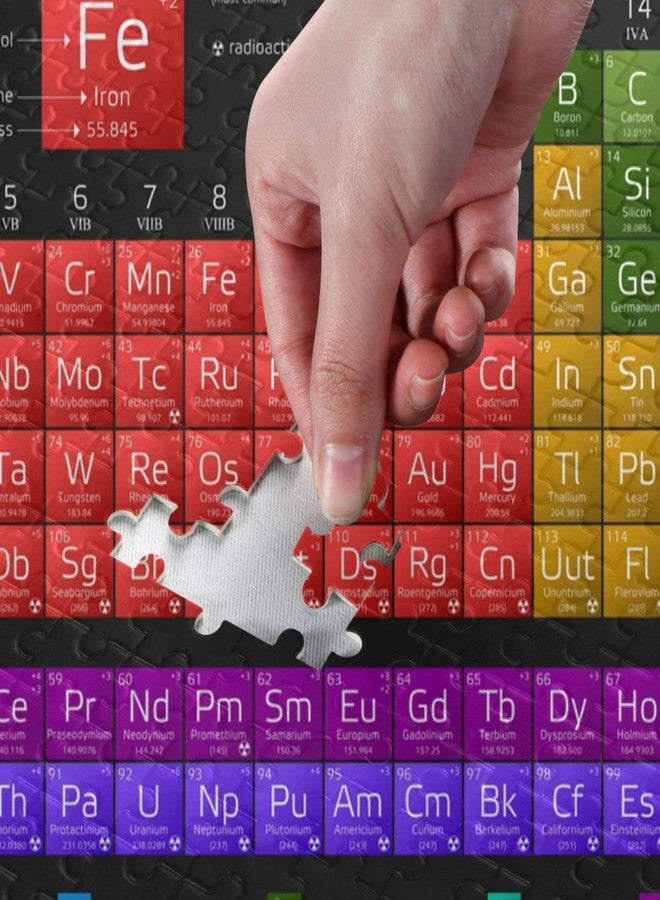 Kigai Periodic Table Jigsaw Puzzles for Adults 1000 Piece, Puzzles 1000 Pieces for Adults Challenging Kids Teens Family Puzzle Game - Image 4