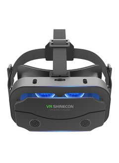 في آر شينيكون سماعة رأس VR بدون جهاز تحكم عن بعد متوافقة مع هواتف iPhone وAndroid في شاشة 4.7 بوصة - 7.0 بوصة، نظارات الواقع الافتراضي ثلاثية الأبعاد خفيفة الوزن وقابلة للتعديل عالية الدقة (أسود)  - Image 3