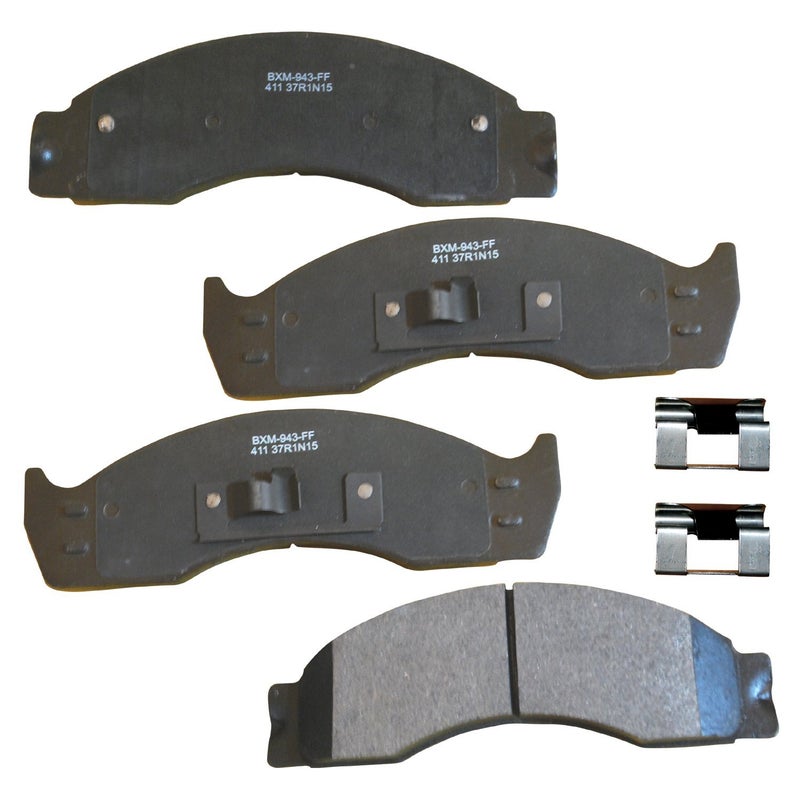 Bendix Premium SBM411 Semi-Metallic Brake Pads for Select Models Ford Econoline Super Duty,E-450,E-550,F-53 Motorhome Chassis,F-59 Commercial Stripped,F-450,F-Super Duty - Image 5