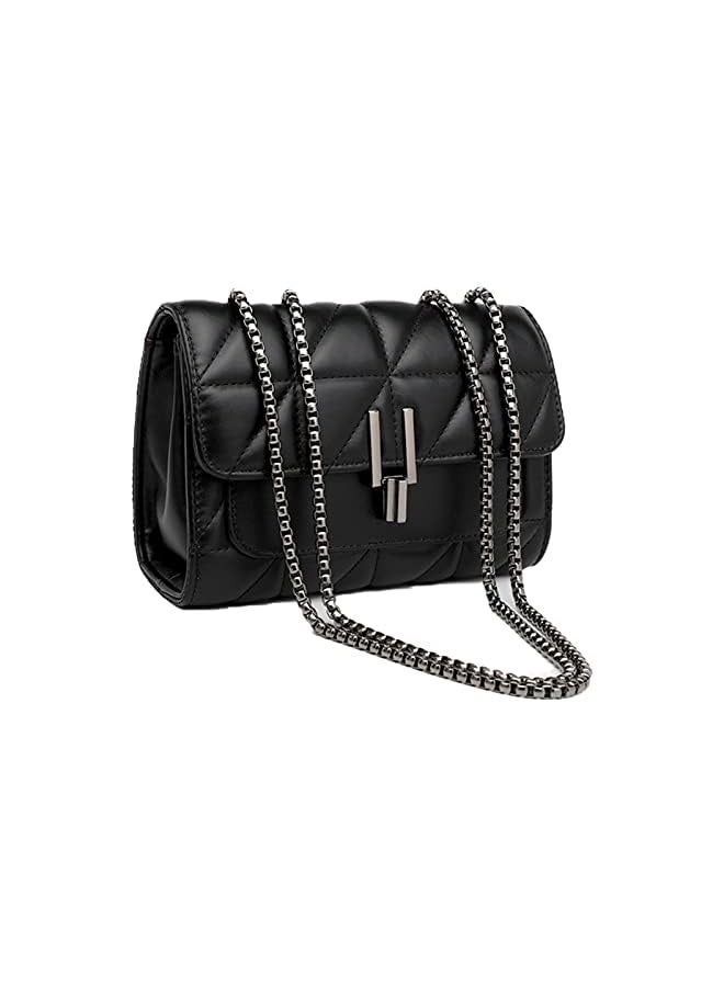 Crossbody Bags for Women Black PU Leather Shoulder Bag, Cellphone Bags Wallet Purse and Handbags Card Holder for Women  - Image 1