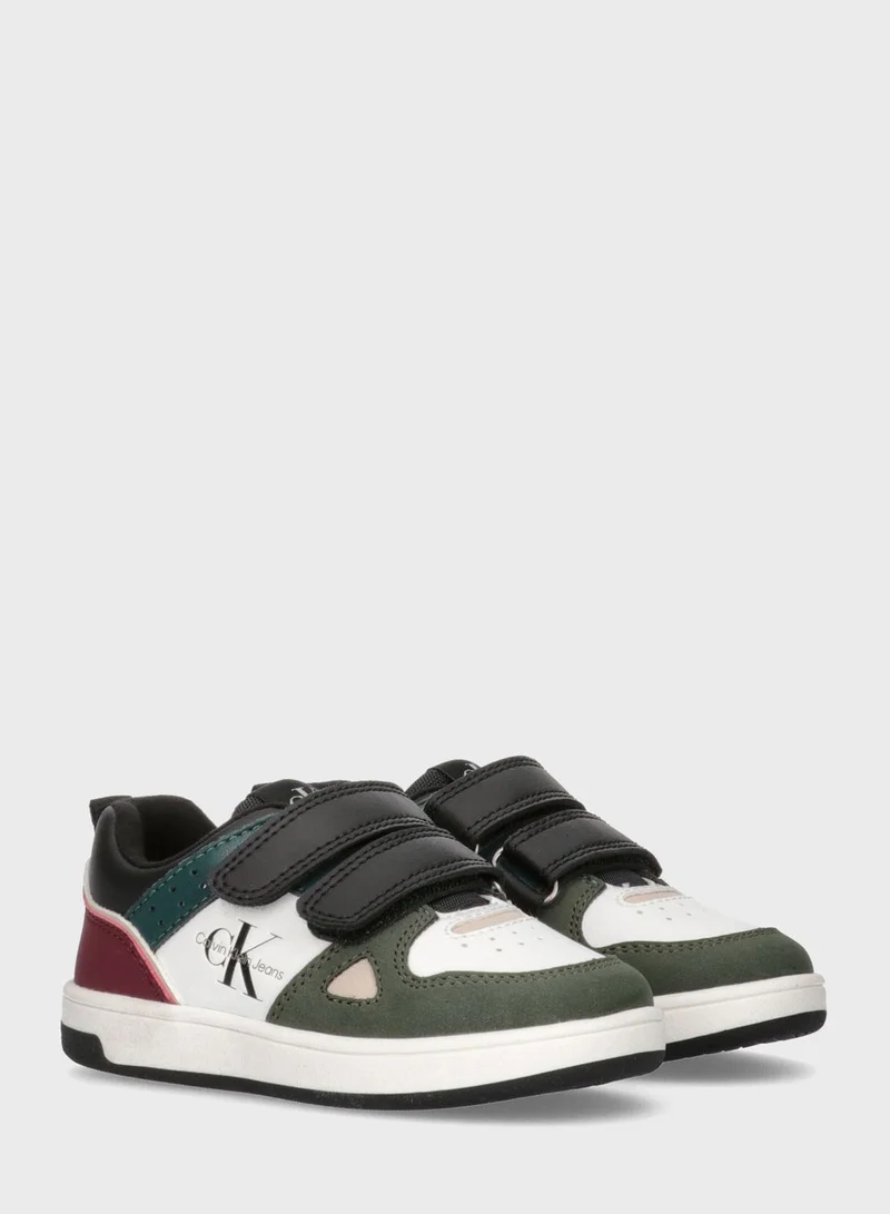 Calvin Klein Jeans Kids Low Top Velcro Sneakers