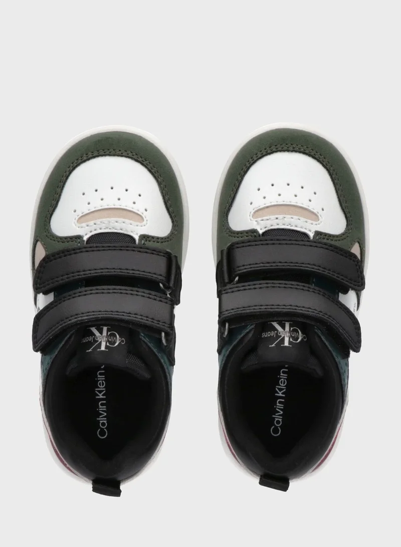 Calvin Klein Jeans Kids Low Top Velcro Sneakers