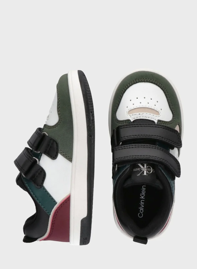 Calvin Klein Jeans Kids Low Top Velcro Sneakers