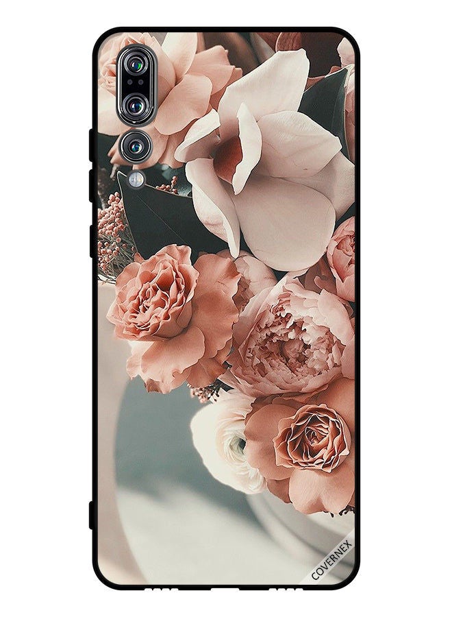 Covernex Protective Case Cover For Huawei P20 Pro Bouquet Of Peach Flowers - Image 1