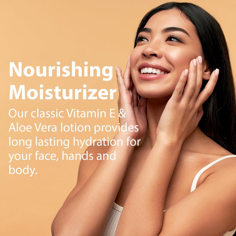 Sanar Naturals Healthy Skin Vitamin E Lotion with Aloe Vera Gel, 60 ct - Face Moisturizer Skin Care, Serum Capsules - Reduce Wrinkles, Dark Spots - Rapid Repair for Smooth Hydrated Skin - Image 2