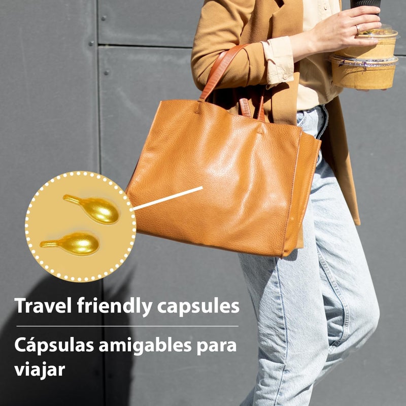 Sanar Naturals Healthy Skin Vitamin E Lotion with Aloe Vera Gel, 60 ct - Face Moisturizer Skin Care, Serum Capsules - Reduce Wrinkles, Dark Spots - Rapid Repair for Smooth Hydrated Skin - Image 5