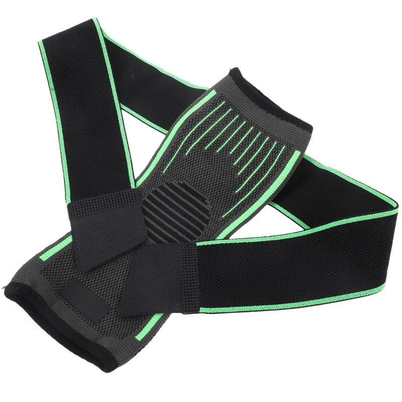 Green Ankle Brace Compression Sleeve Support for Basketball Running Yoga Sprain Protection 2Xl 3Xl - Image 2