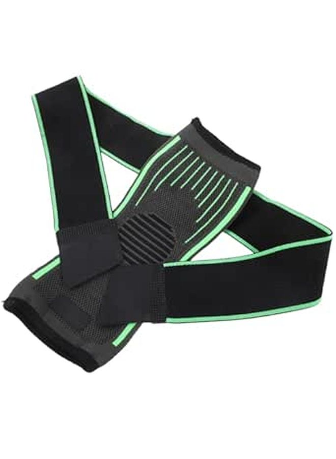 Green Ankle Brace Compression Sleeve Support for Basketball Running Yoga Sprain Protection 2Xl 3Xl - Image 1