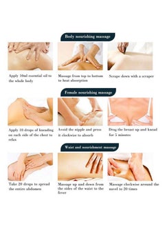 Vamotto 2 Pack Ginger Oil For Lymphatic Drainage Vamotto Ginger Essential Oil For Swelling And Pain Skin Body Massage Ginger Massage Oil Essential Spa Ginger Essential Oils Ginger Body Oil 30Ml/Bottle  - Image 3
