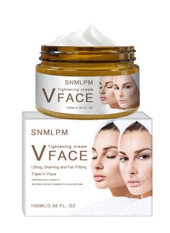 Firming Face Cream, V Face Tightening Anti Wrinkle Face Cream， Anti-Aging, Moisturizing, Evens Tone, Instant Wrinkle Cream For Face Women 100ml