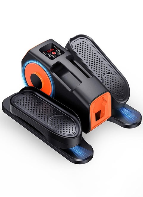 Under Desk Elliptical, Elliptical Leg Exerciser for Seniors, Home Portable Elliptical with Remote Control and 5 Adjustable Speeds, Electric Seated Pedal Exerciser