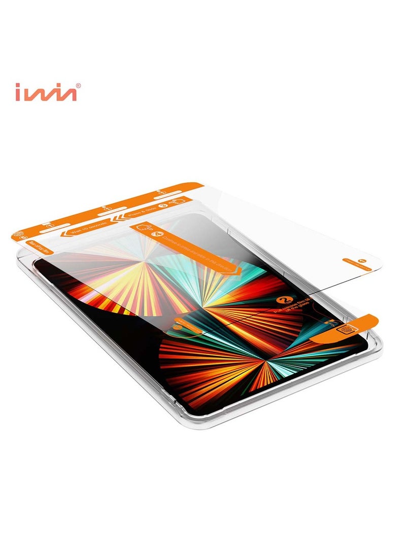Iwin screen protector self-installation iPad Pro 12.9 inch, version 6/5/4/3/2/1 - Clear - Image 1