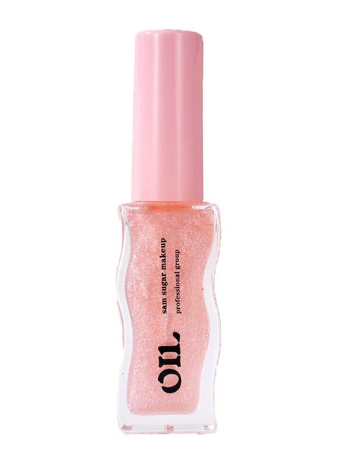 Fruit Honey Lip Care Oil 03#, Watermelon Honey Lip Balm, Deeply Hydrating + Adds Radiance, Pearlescent Lip Gloss - 8 ML
