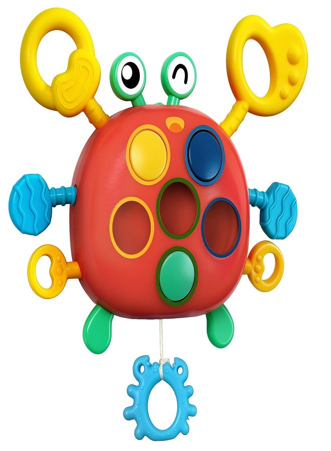 Chilvil Christmas Stocking Stuffers for Toddlers Airplane Travel Toys for Toddler 1-3 Sensory Montessori Toys for 1+ Year Old Silicone Pull String Road Trip Car Seat Travel Activities Essentials 18+ Months - Image 1