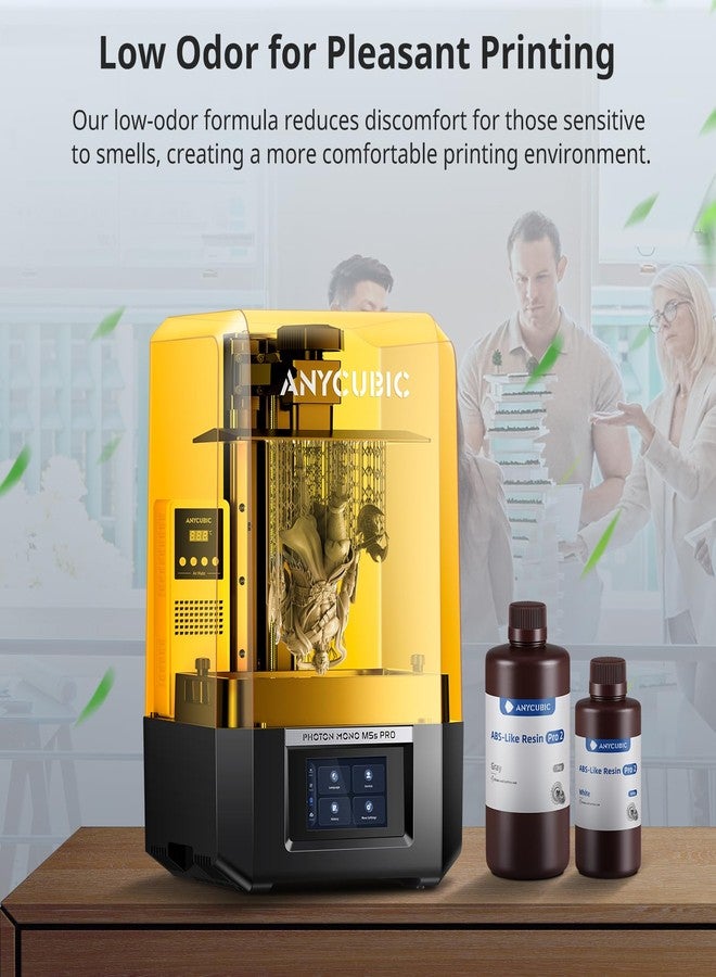 ANYCUBIC 3D Printer Resin, ABS-Like Resin Pro 2 with Enhanced Strength and Toughness, Performance far Superior to ABS-Like Resin, Low Odor, Wide Compatible for All Resin 3D Printers (Grey, 1kg) - Image 5