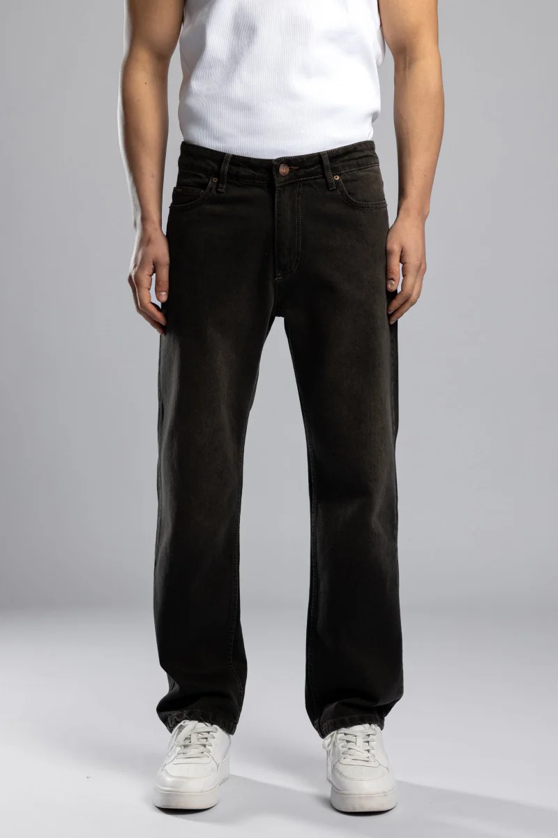 كاتش بنطال جينز فضفاض